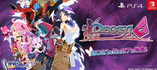 游戏综合 经典之作魔界战记6今日在ps4和ns上发售 主机游戏的鱼吧 斗鱼鱼吧